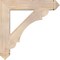 Ekena Millwork Olympic Arts & Crafts Smooth Bracket, Douglas Fir, 5 1/2"W x 34"D x 34"H BKT06X34X34OLY03SDF - alternate 3